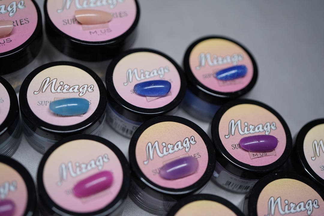 ミラージュ　アクリルパウダー　セット売り　18色