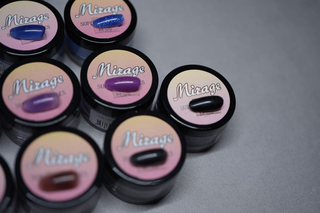 ミラージュ　アクリルパウダー　セット売り　18色