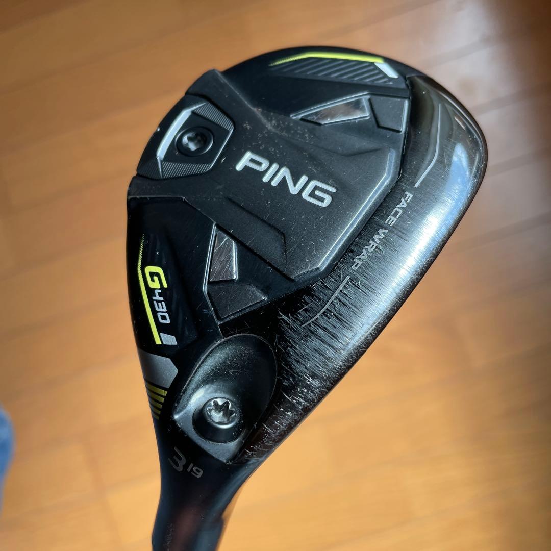 PING G430 3U 19° ALTA J CB BLACK SR カバー付