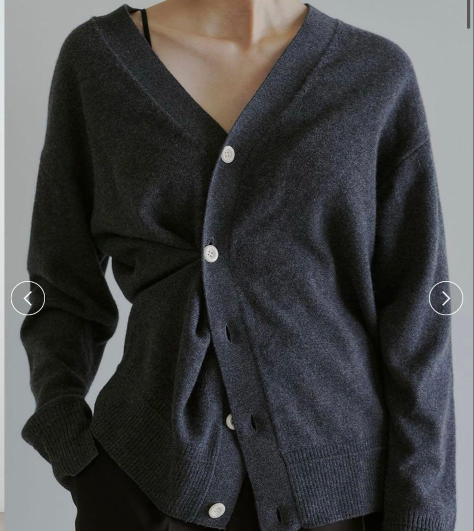 ウール２ＷＡＹカシュクールニットカーデ