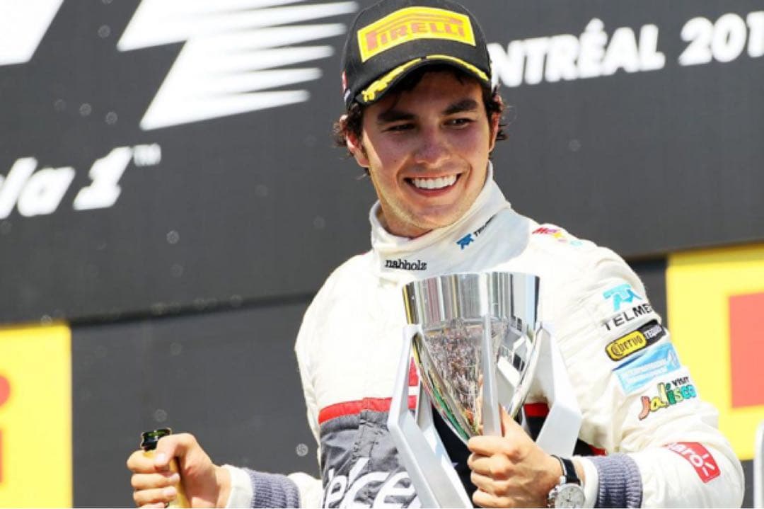 F1 Sauber C3。セルジオペレス直筆サイン入りミニカー1:43