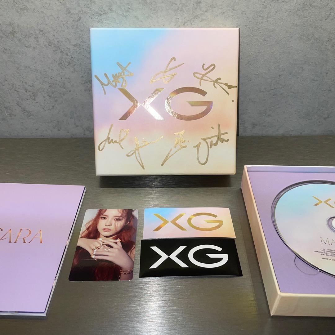 [直筆サイン入り] XG アルバム　マスカラ