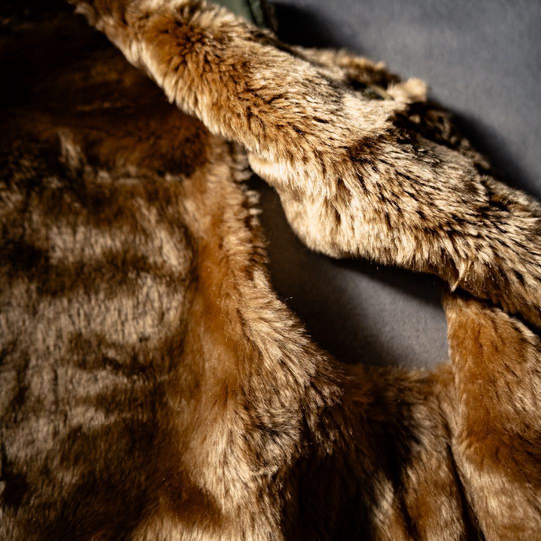 Engineered Garmentsリバーシブルベスト グリーン/ブラウン