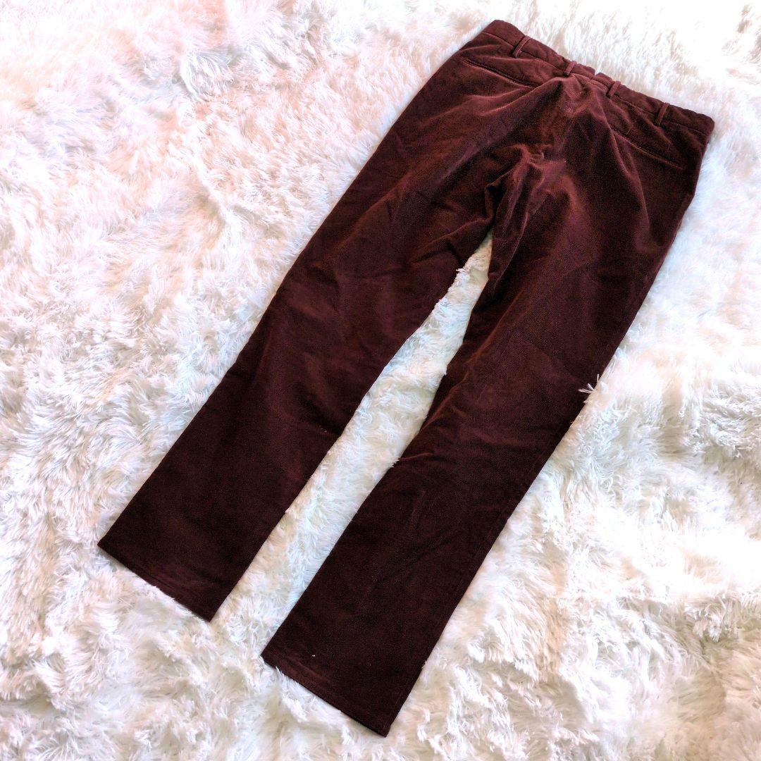 INCOTEX インコテックス　コーデュロイ　size48　エンジ　チノパン