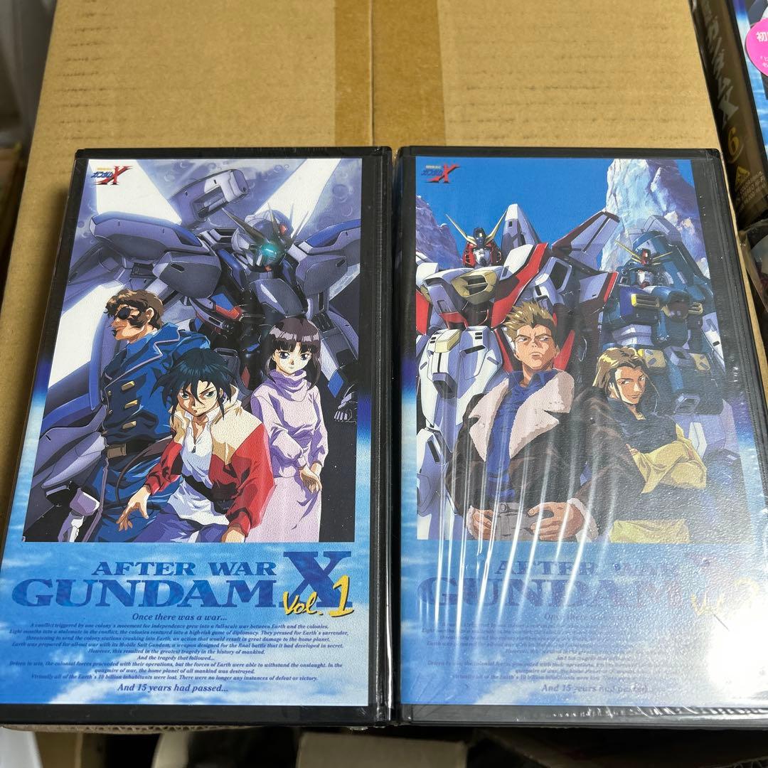 機動新世紀ガンダムX 1巻〜6巻【VHS】