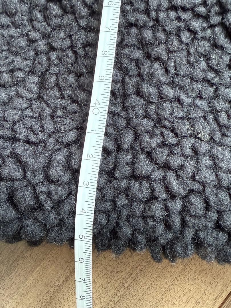 HYKE ハイクフェイクシアリング ボアベスト日本製極美品