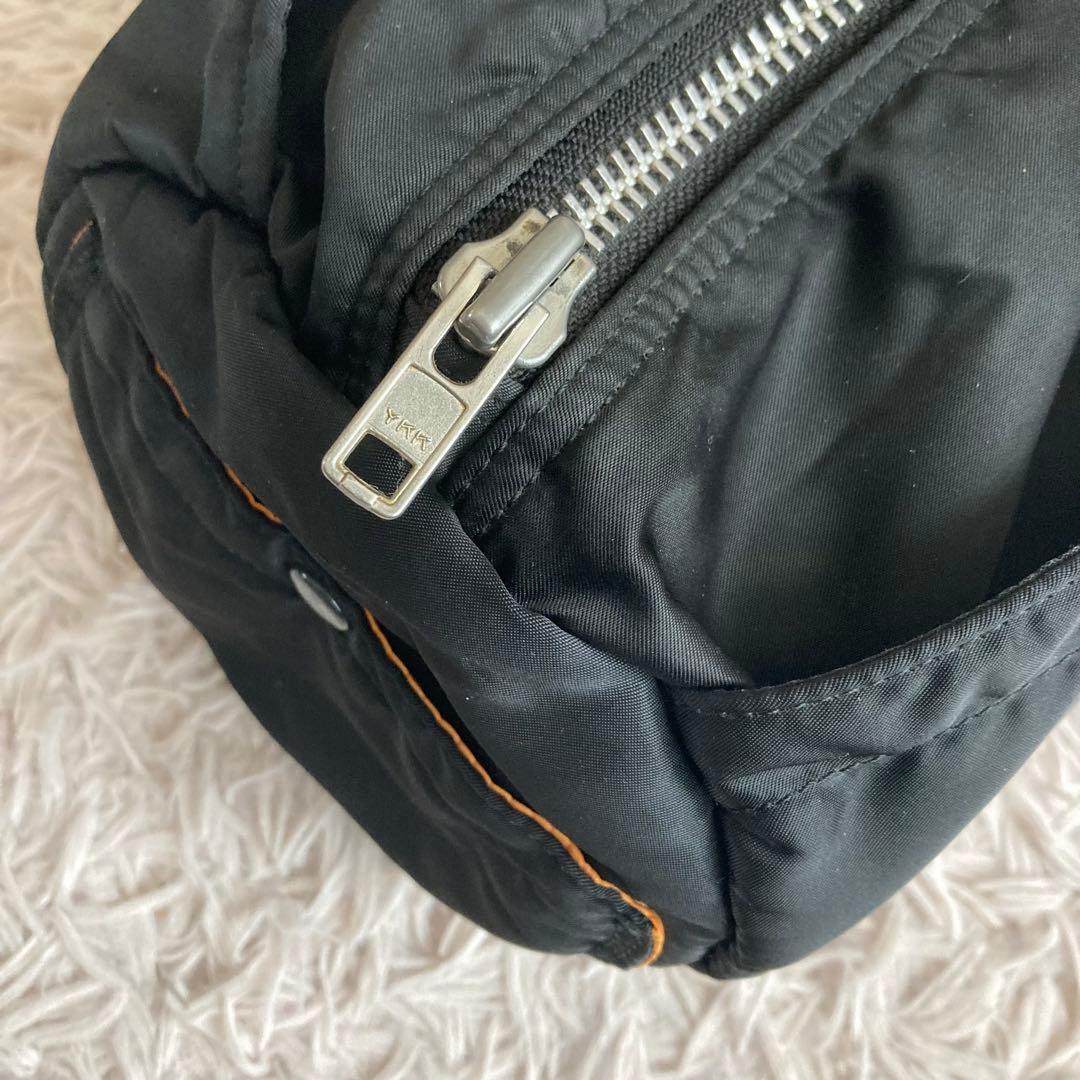 【希少廃盤品】PORTER　吉田カバン　タンカー ミニボストンバッグ M 黒