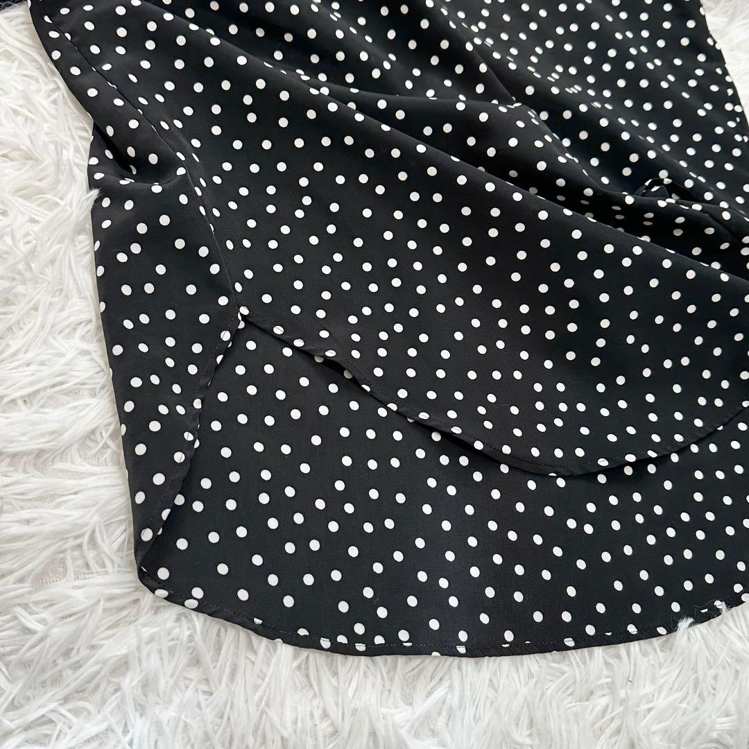 ✨美品✨SIMME シンメ ドットボウタイブラウス ブラック M