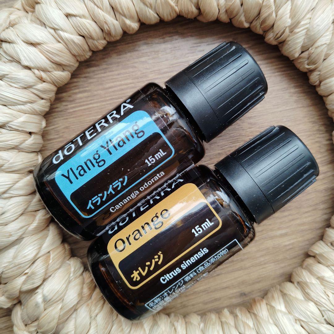 【新品未開封【おまけオイルつき】doTERRA イランイラン・オレンジ 15mL