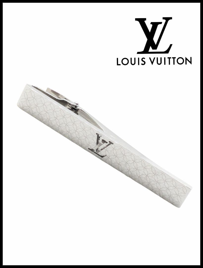 ✨極美品✨ルイヴィトン パンスクラヴァットシャンゼリゼ　ネクタイピン　シルバー