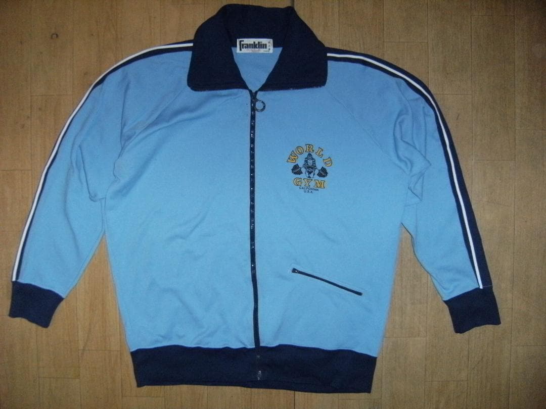 80年代★ゴールドジム,ボディビル,プロレス,ワールドジム ジャージ 筋トレ