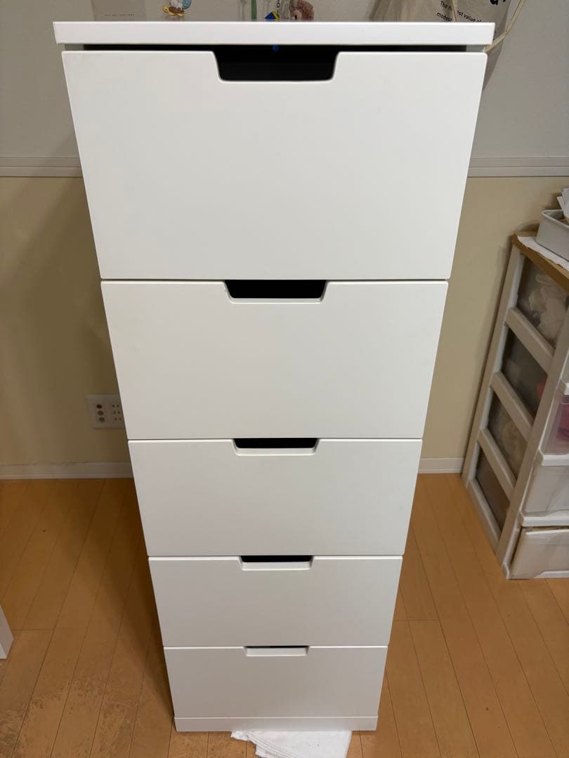 IKEA ノールドリ　チェスト　5段