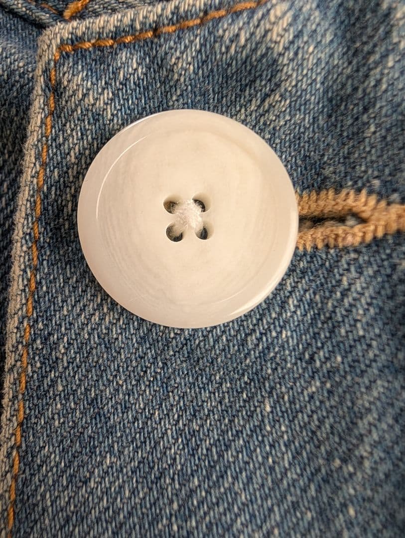 美品　ショート丈デニムジャケット　SERGE　日本製