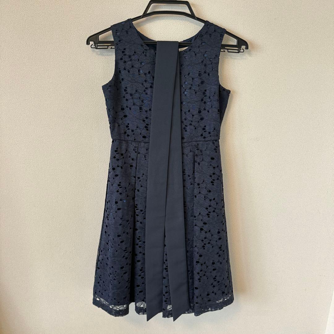 ♪pom ponette junior ポンポネット 総レースワンピース140