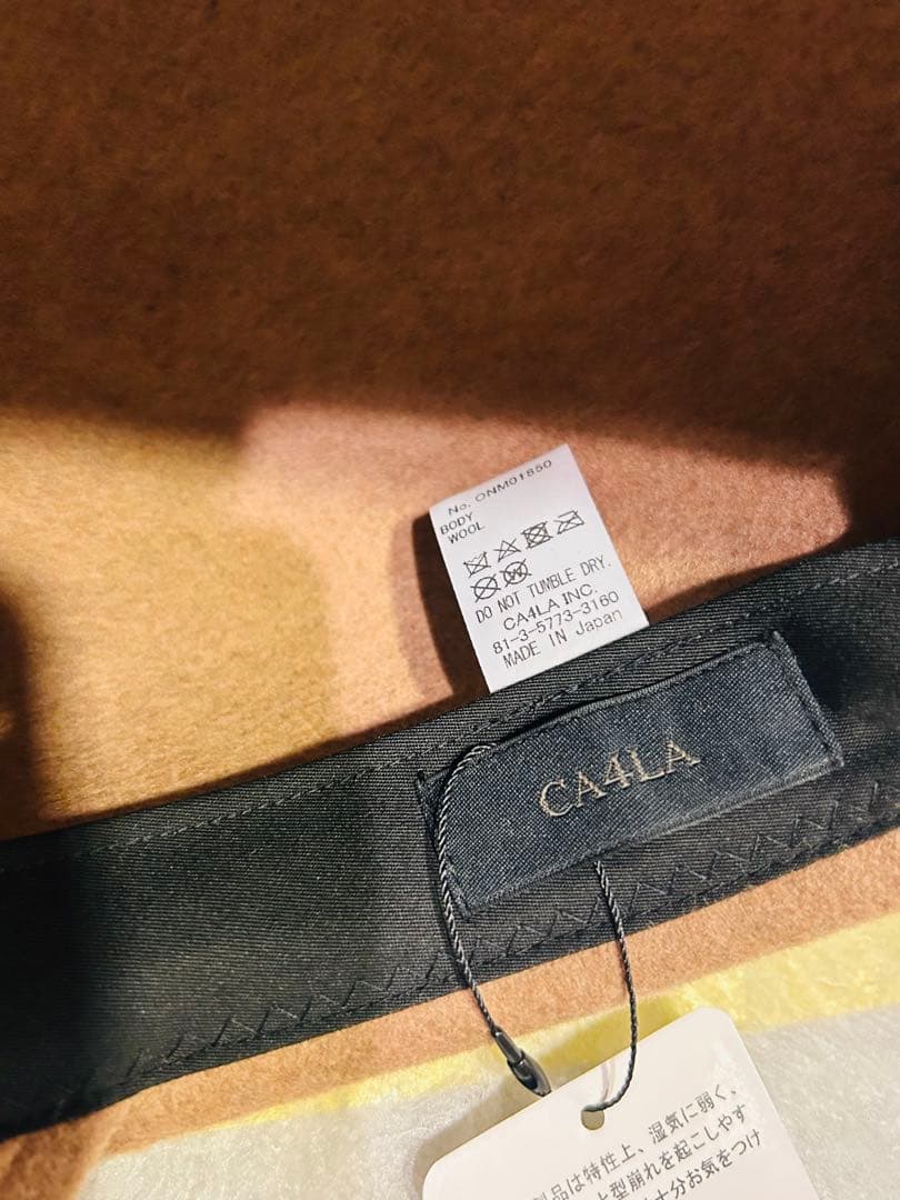 カシラ　CA4LA キャスケット　2024〜2025コレクション　新品未使用