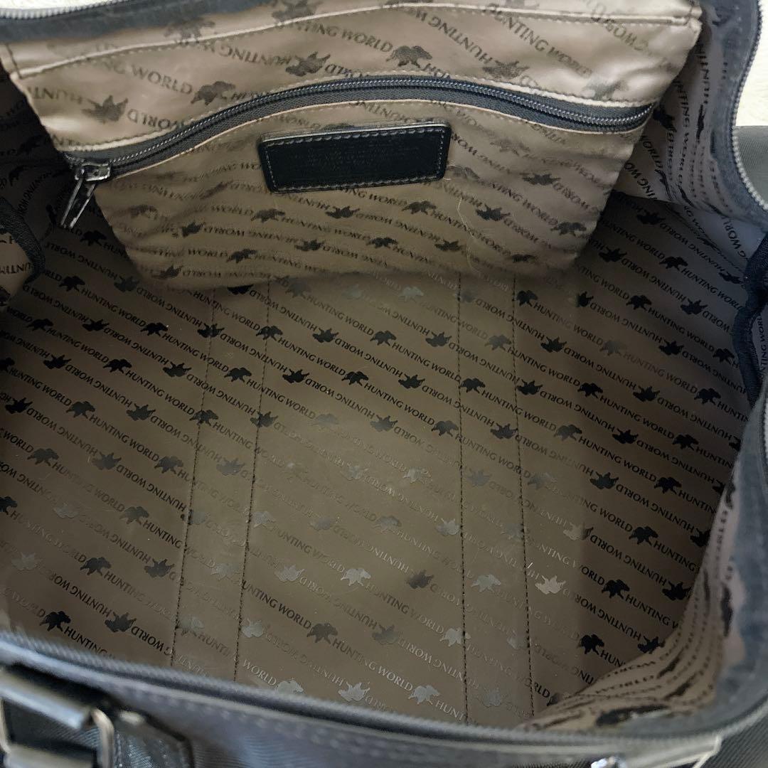 HUNTINGWORLD ハンティングワールド　ボストンバッグ　収納袋付き