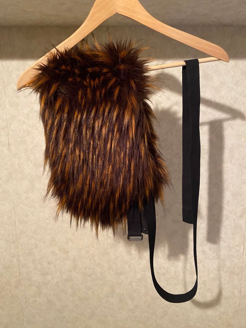 レア Dries Van Noten ファー ストール ドリスヴァンノッテン