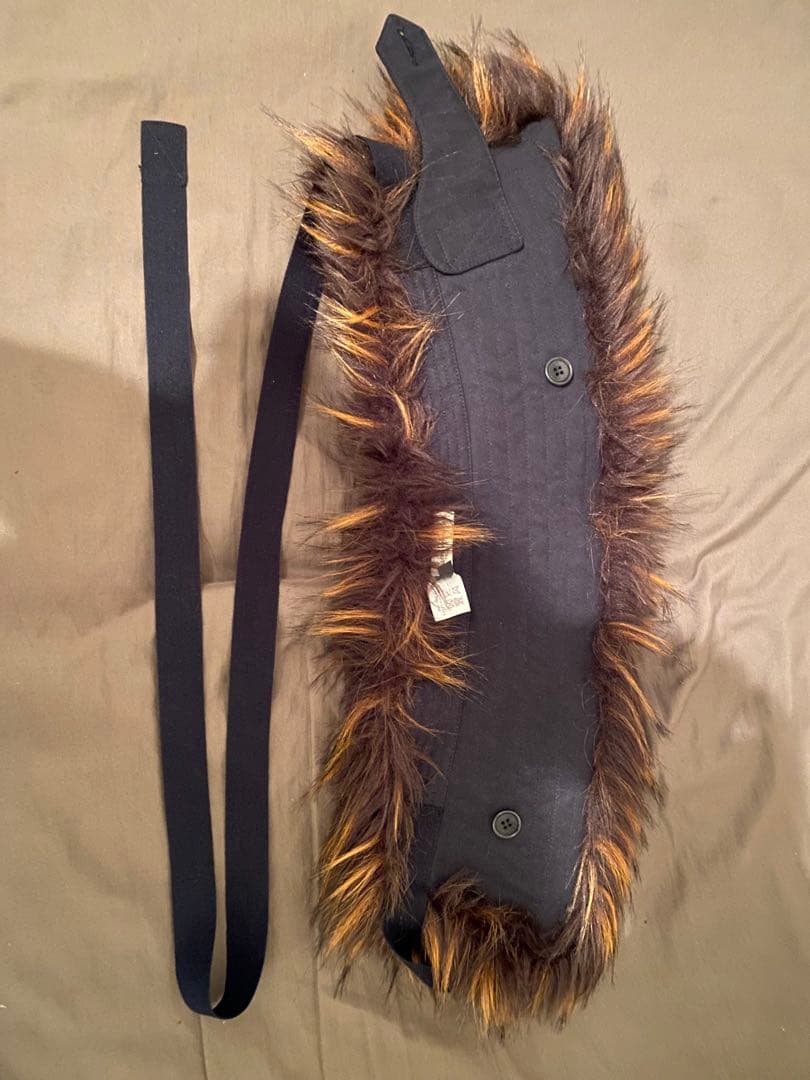 レア Dries Van Noten ファー ストール ドリスヴァンノッテン