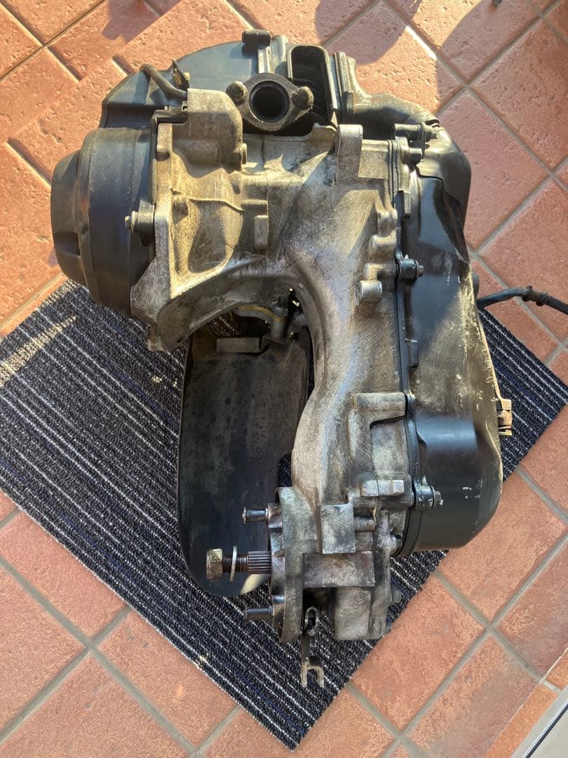 本物！ライブディオZXエンジン。実働　異音無し。