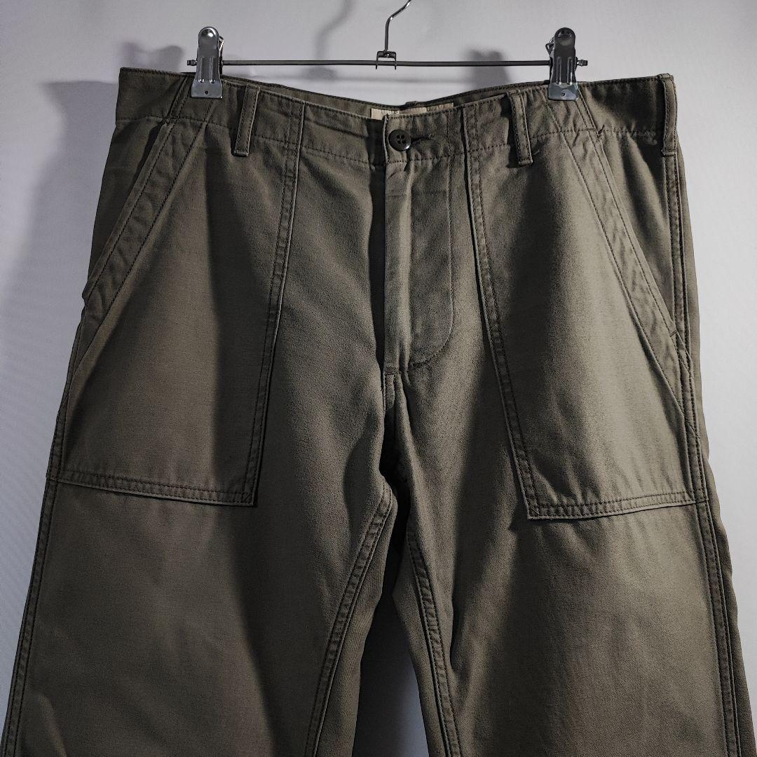 FOB FACTORY ベイカー ファティーグ パンツ M オリーブ