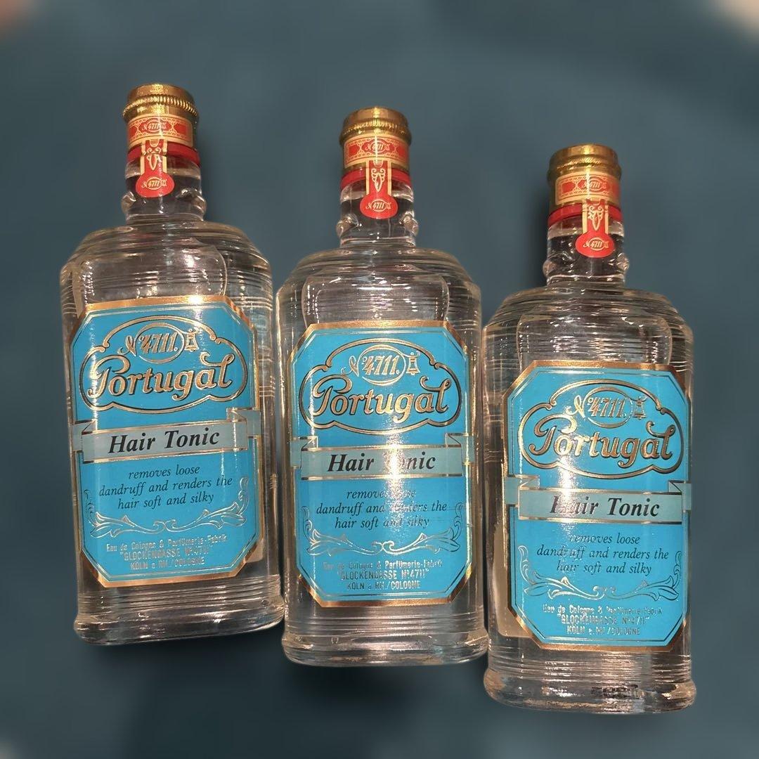 ビンテージ品：4711 ポーチュガル ヘアトニック 150ml 3本セット