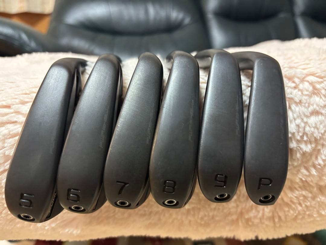 キング FORGED TECアイアンセット 6本セット シャフトオニキスブラック