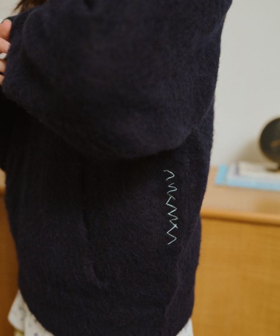 common gull products うろこ雲なニットフーディー