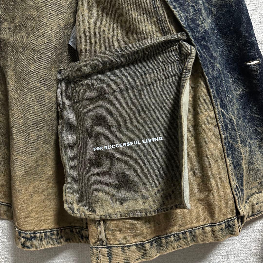 DIESEL デニム テーラード ジャケット アウター XXL 希少 ブレザー