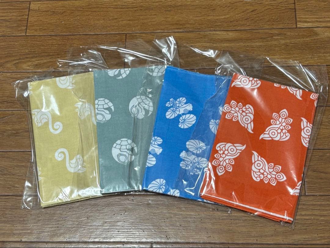 新政　頒布会　ノベルティ　手ぬぐい　4枚セット
