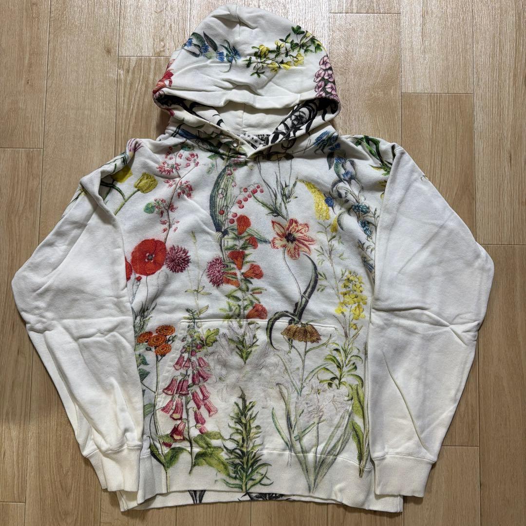 AHCAHCUM あちゃちゅむ　ボタニカルプリント　BIGパーカー　リバーシブル