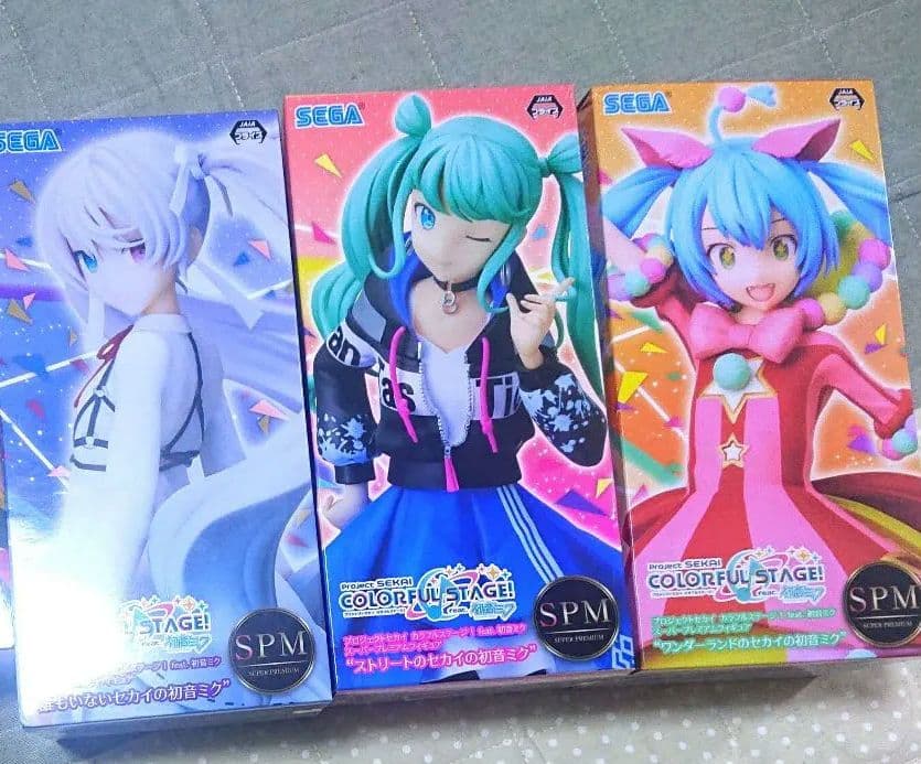 プロセカ フィギュア 4体セット 初音ミク 東雲彰人 プロジェクトセカイ