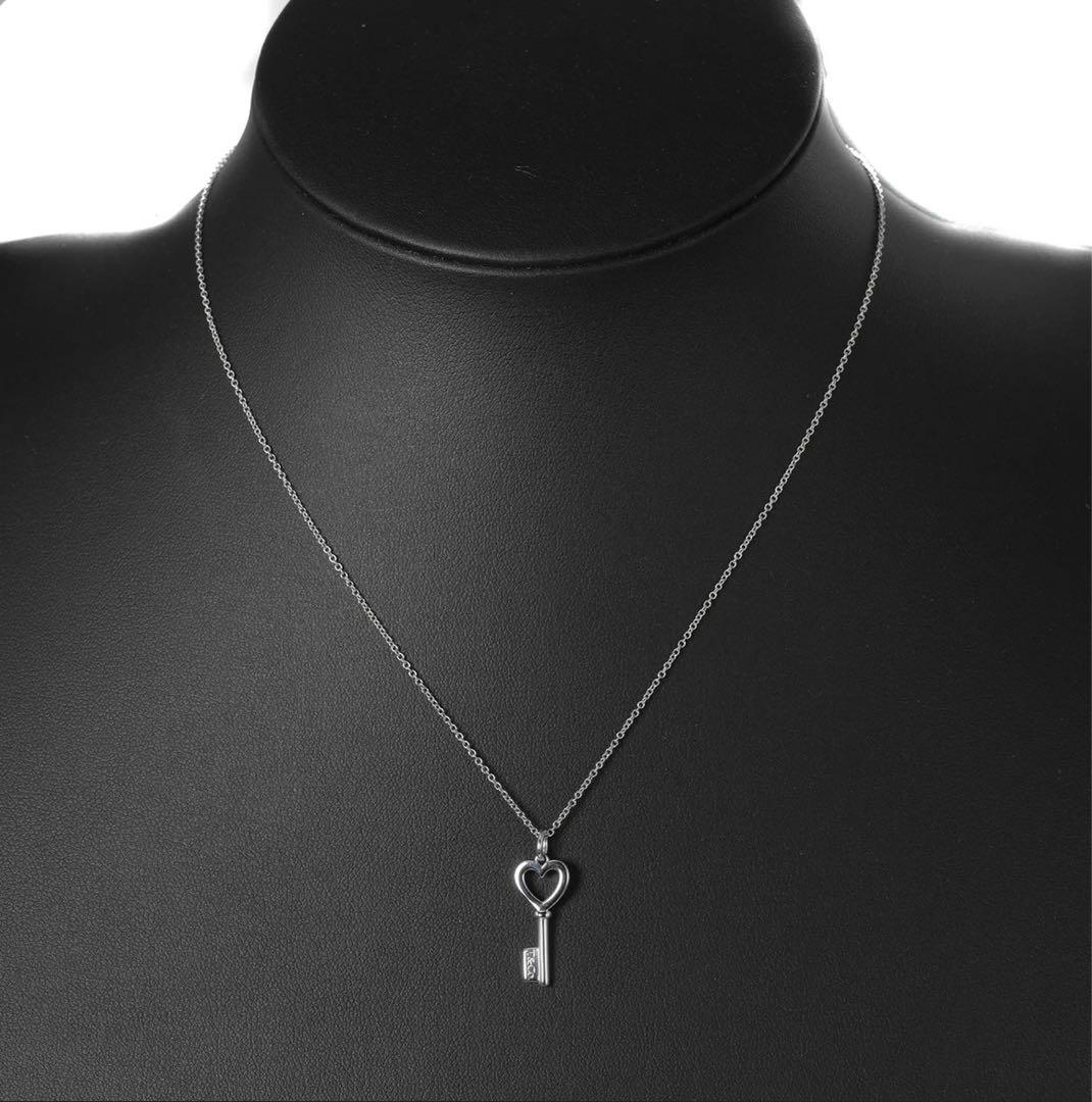 【TIFFANY&Co.】ティファニー ハート キー シルバー925 ネックレス