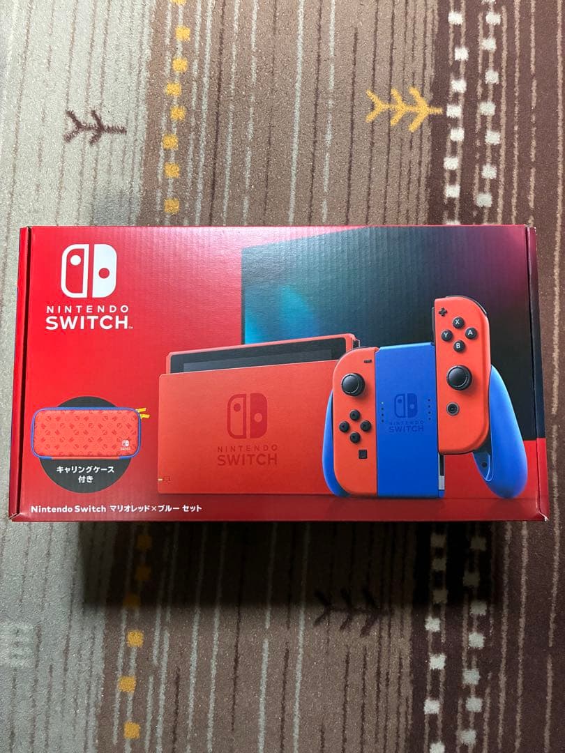 Nintendo Switch マリオレッド×ブルー セット 本体 新品未使用