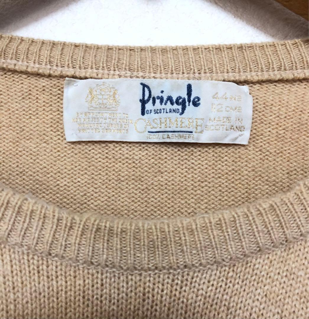 80s Pringle of Scotland 100%Cashmere ニット