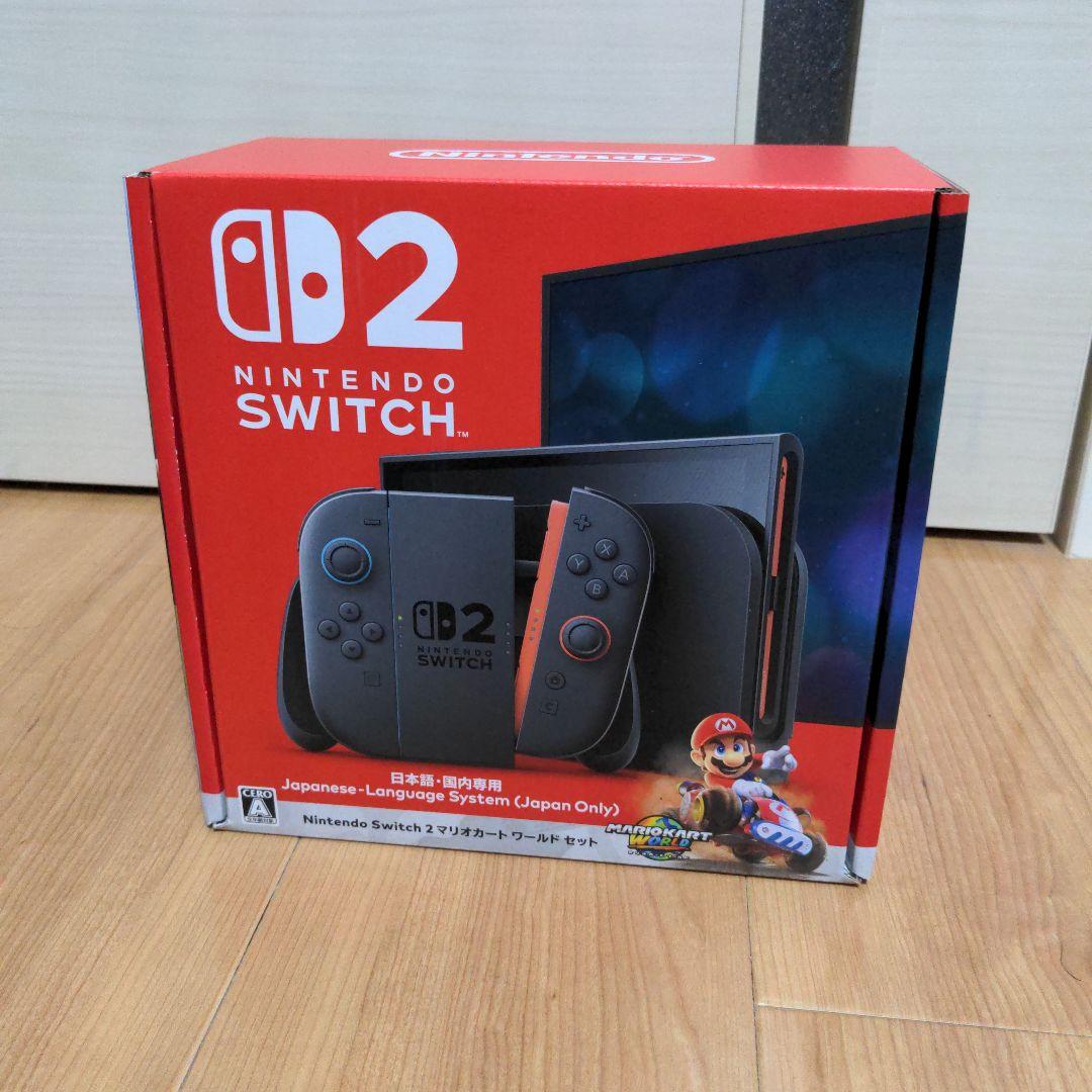 Nintendo Switch 2 日本語対応 本体 マリオカートワールドセット
