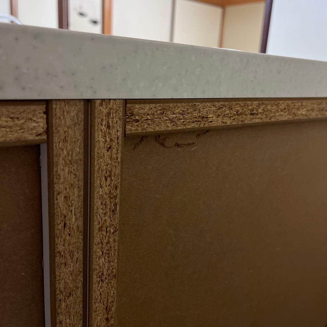 ニトリ　高橋木工所　チェルシー　120 キッチンボード　レンジボード