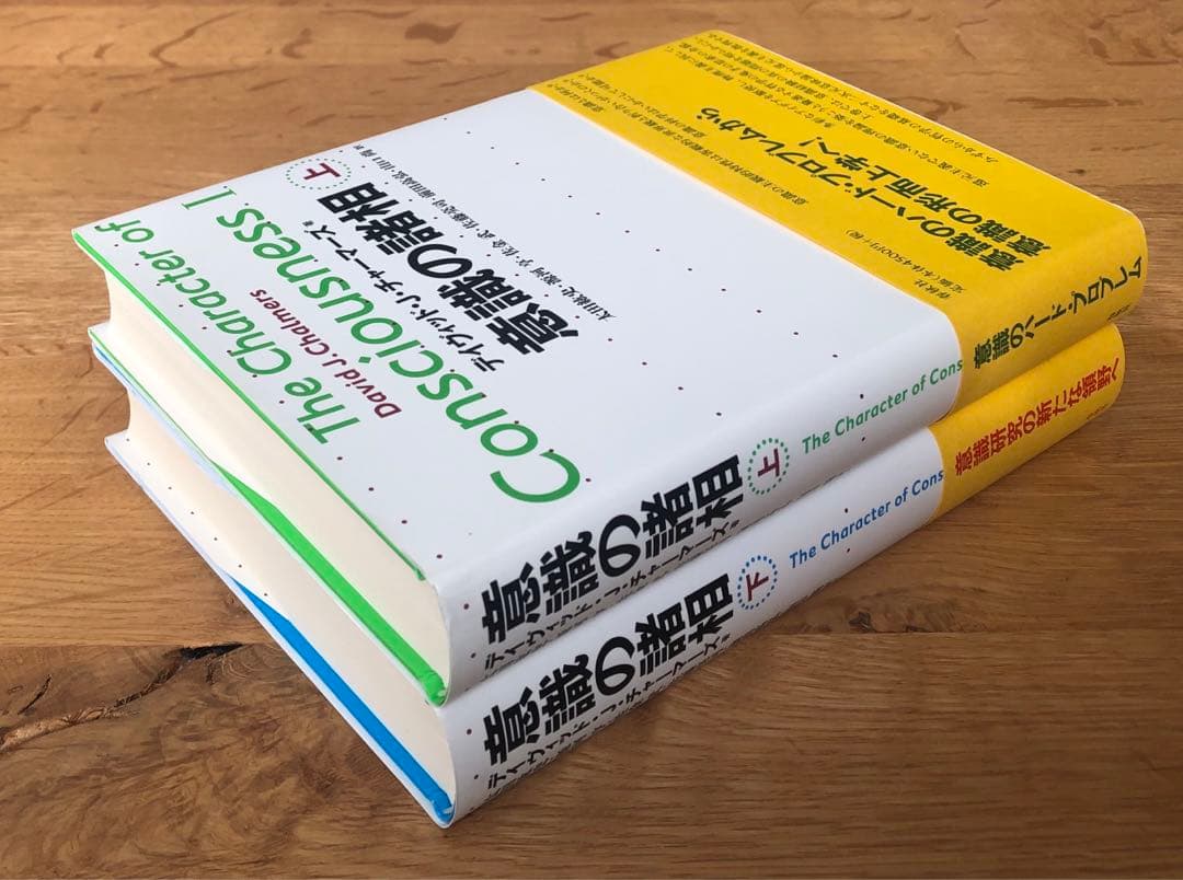 意識の諸相　上下巻セット　チャーマーズ