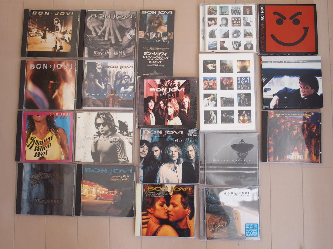 BON JOVI 1984-2005作品 19枚セット売り