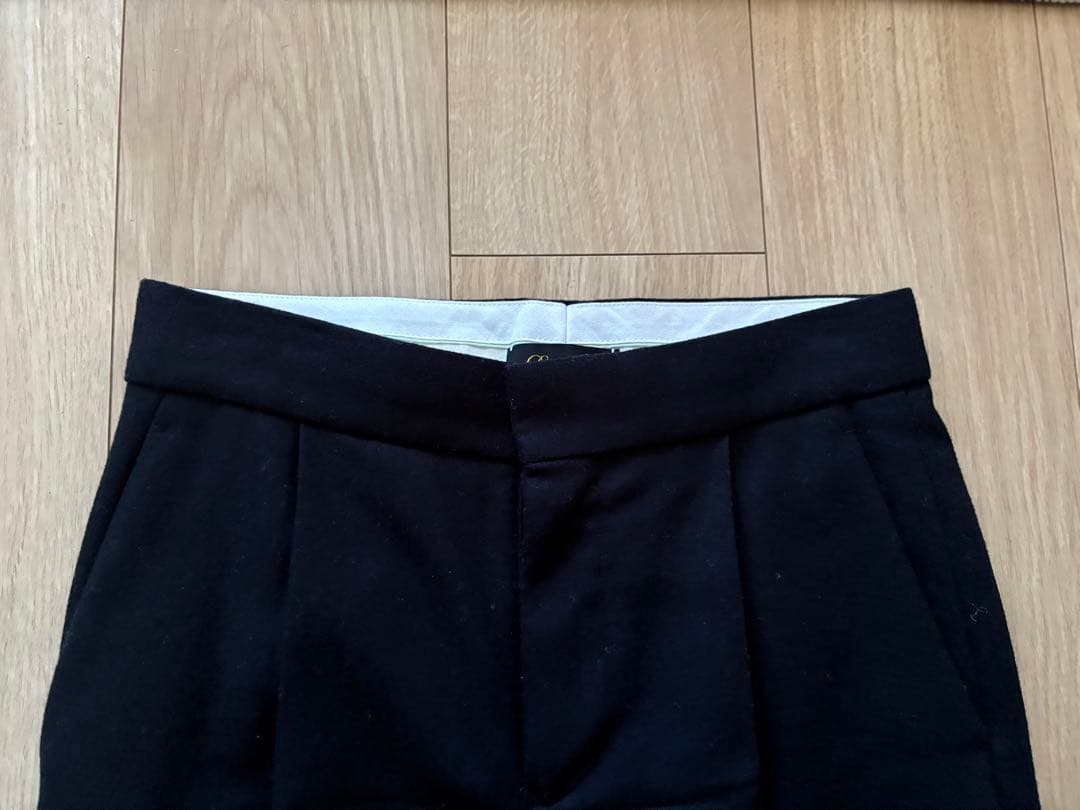 ✴︎Drawer ウール クロップドパンツ✴︎黒