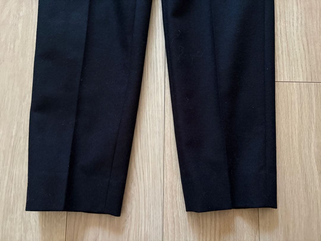 ✴︎Drawer ウール クロップドパンツ✴︎黒