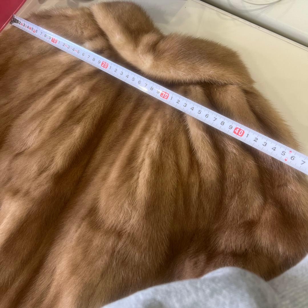 最終値下げ‼️839 ブラウンファーコート オープンフロント