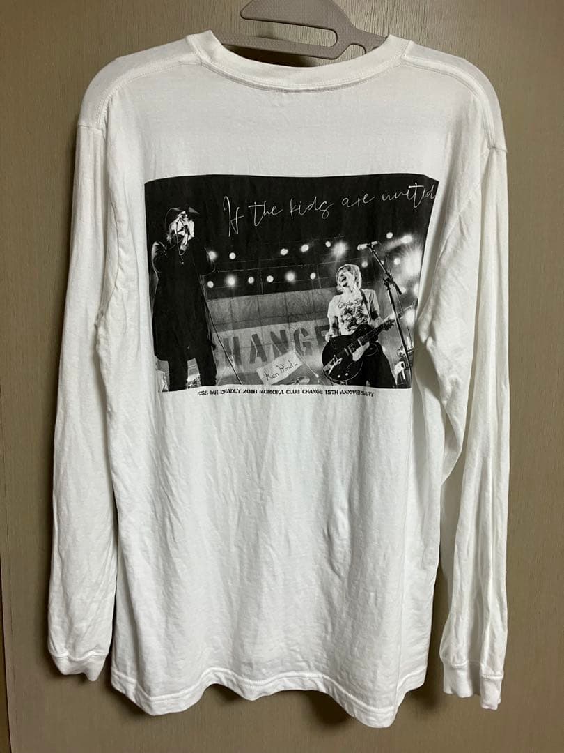 美品★希少★チバユウスケ 横山健 コラボフォト ロンTシャツ M