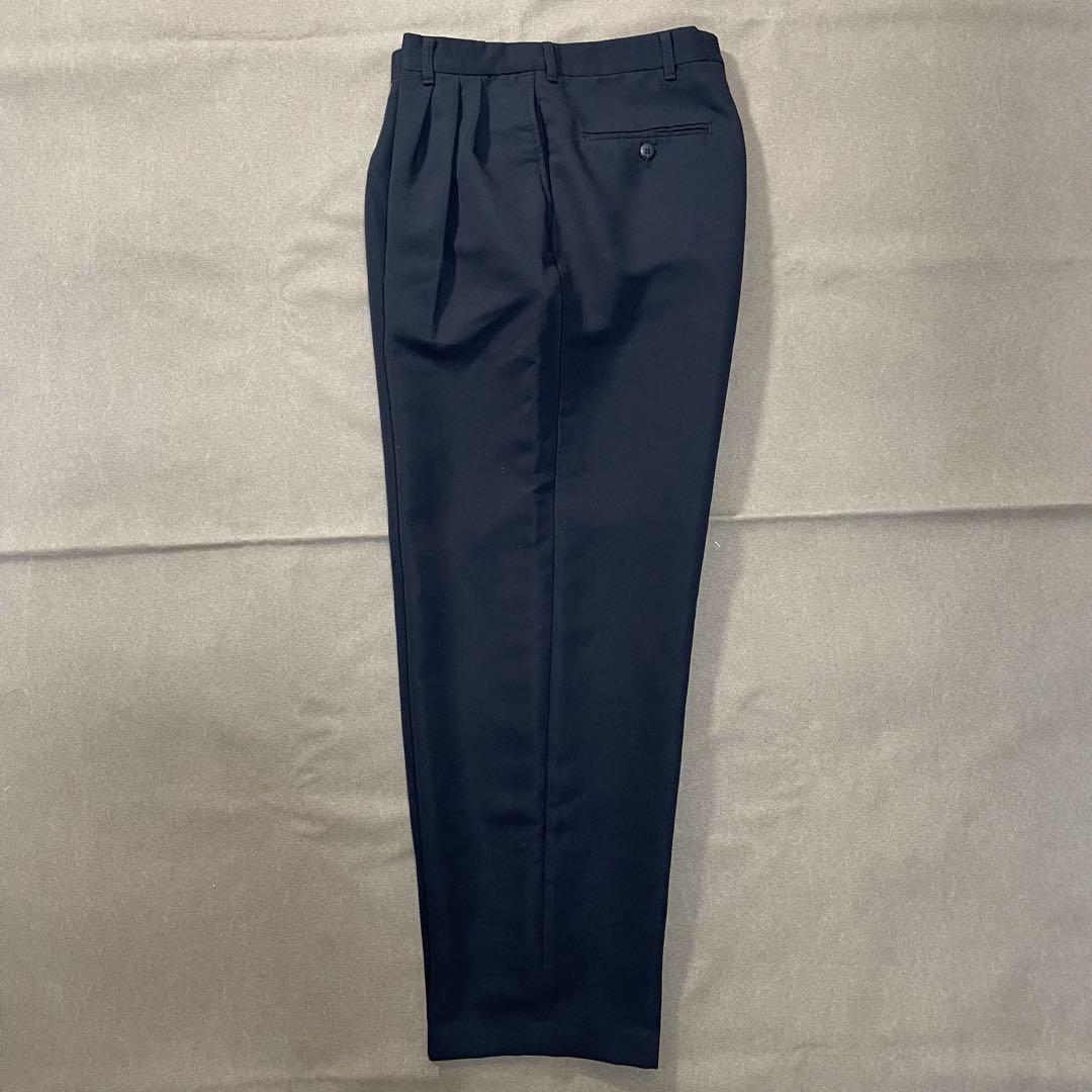 90s city streets 黒 レーヨン スラックス usa製 ビンテージ