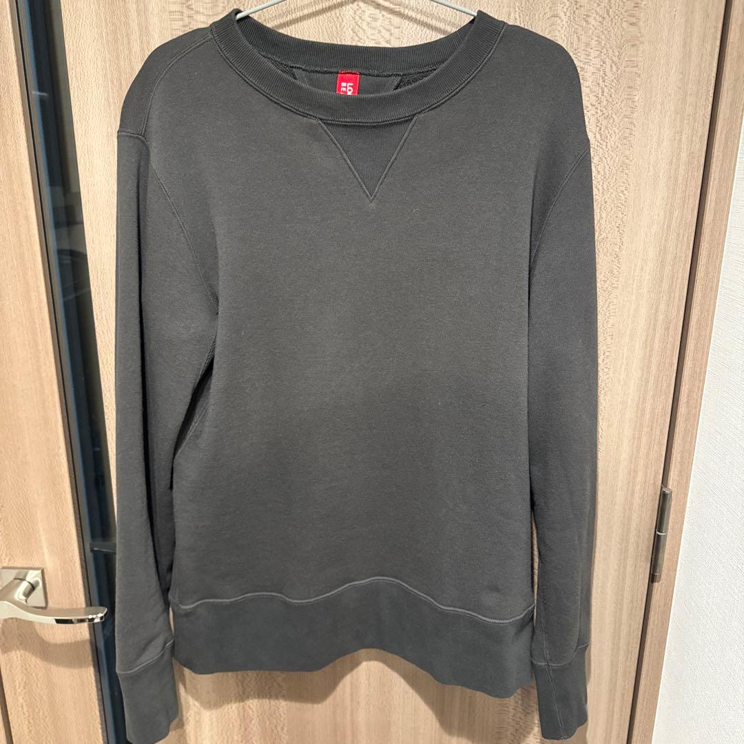 LOOPWHEELER BEAMSクルーネック スウェット トレーナー スミクロ