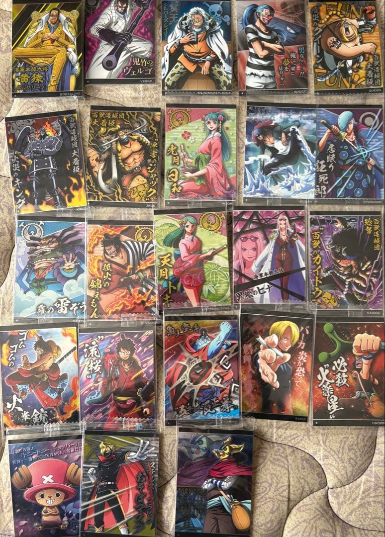 ワンピースウエハースカード　大量セット　袋未開封