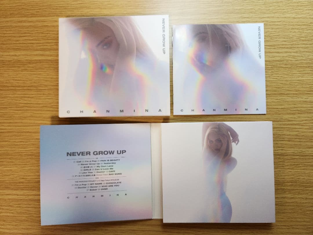 ちゃんみな NEVER GROW UP 初回限定盤 CD＋DVD