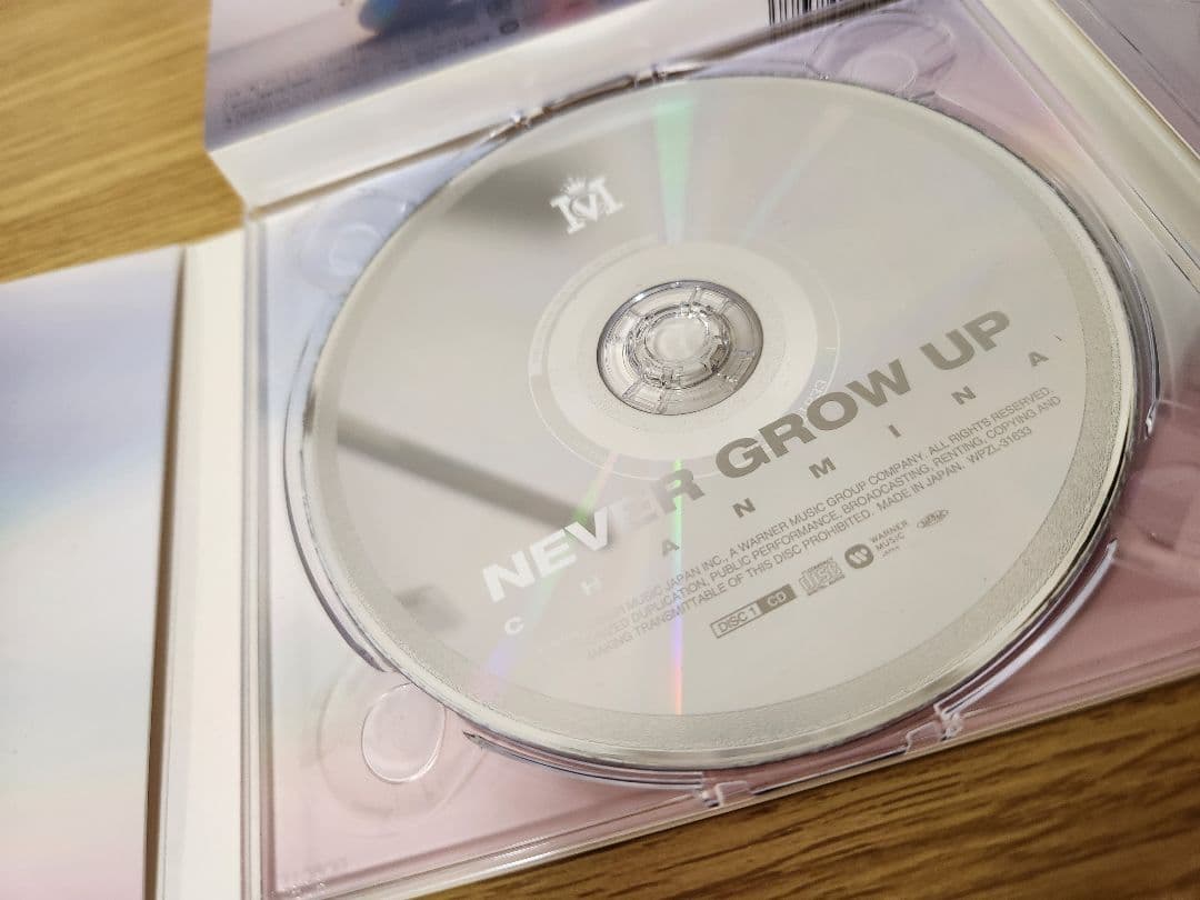 ちゃんみな NEVER GROW UP 初回限定盤 CD＋DVD