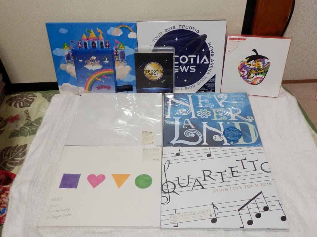 ❤️NEWS(まとめ売り)★大量セット★初回盤★通常盤★ライブ★映像集