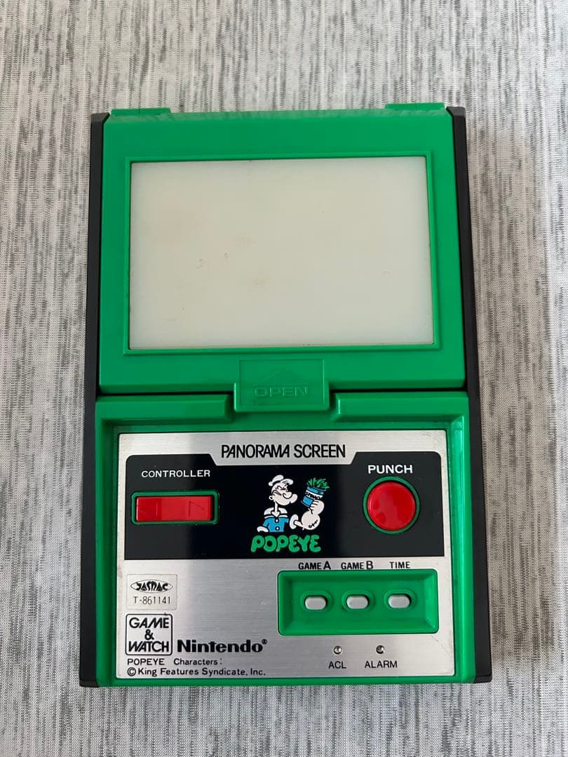 ゲームウォッチ　ポパイ　パノラマスクリーン