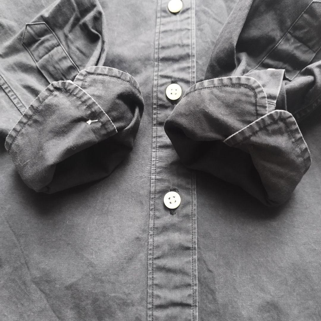 美品✨マディソンブルー マダムウォッシュドアウトシャツ 長袖 ネイビー 01